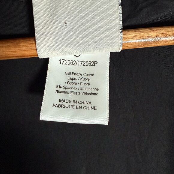 Dolan Black Maxi Dress Slinky Swing Size Large LBD - Picture 10 of 13